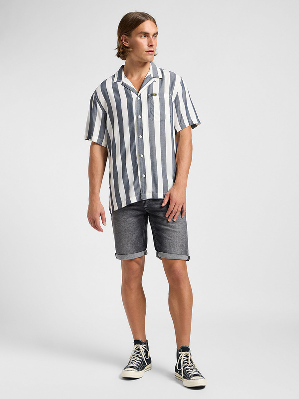 LEE MĘSKA KOSZULA LEE RESORT SHIRT RIVET NAVY 112364214