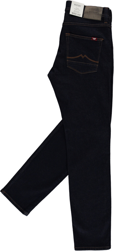 Męskie Spodnie Jeansowe Mustang Style Vegas Slim Denim Blue 1016310 5000 940
