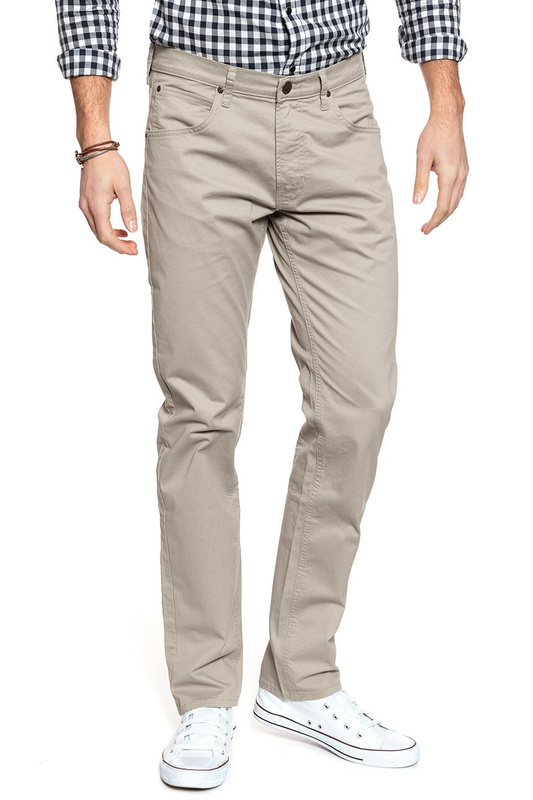 LEE DAREN ZIP FLY MĘSKIE SPODNIE MATERIAŁOWE ANITA BEIGE L707LA83 112118254