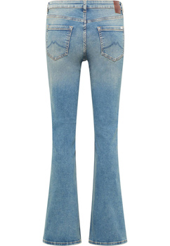 Damskie Spodnie Jeansowe Mustang Style Shelby Slim Boot Denim Blue 1016202 5000 421