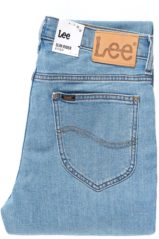 JEANSY MĘSKIE LEE RIDER LIGHT STONEWASH L701MG66 112117625