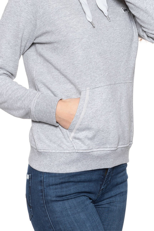 BLUZA LEE DAMSKA HOODY GREY MELE L36ATXMP 112107817