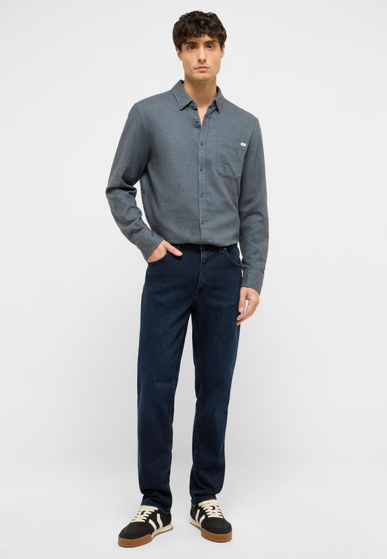 Męskie Spodnie jeansowe Mustang Style Washington Straight Denim Blue 1016983 5000 801