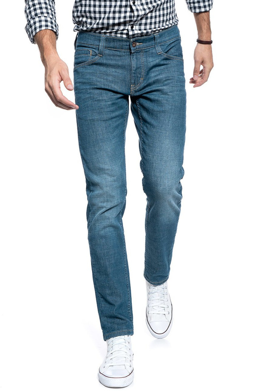 SPODNIE MĘSKIE OREGON TAPERED DENIM BLUE  1010568 5000 882