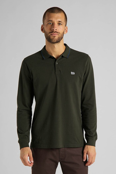 LEE LS PIQUE POLO MĘSKA KOSZULKA POLO SERPICO GREEN L61VRLOJ 112114074
