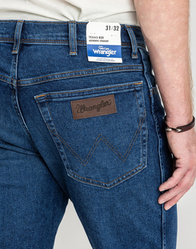 WRANGLER MĘSKIE SPODNIE JEANSOWE JEANSY DŻINSY TEXAS THE ROCK W1218450X 112335241