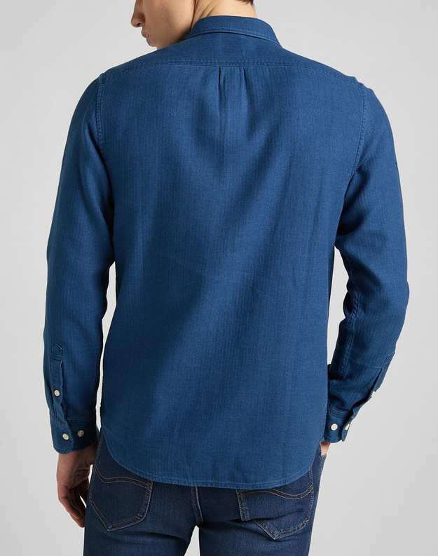 LEE LEE BUTTON DOWN WASHED BLUE L880CBLR 112140978
