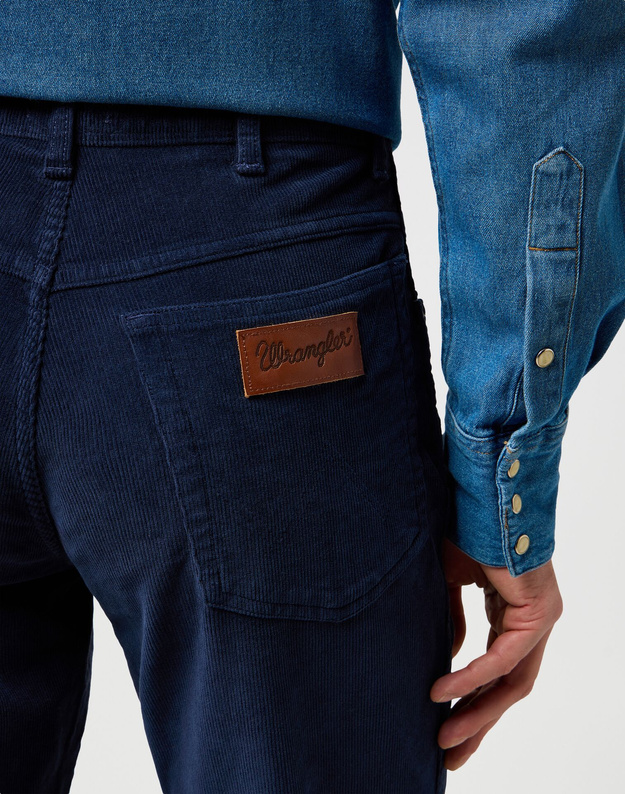 MESKIE SPODNIE WRANGLER TEXAS SLIM MOOD INDIGO 112370862