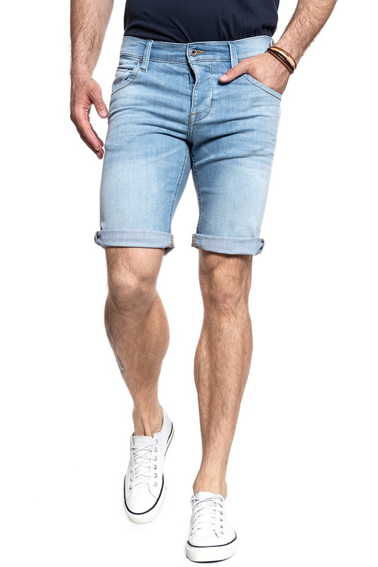 SPODENKI MĘSKIE MUSTANG 5 Pocket Short DENIM BLUE 1007108 5000 413