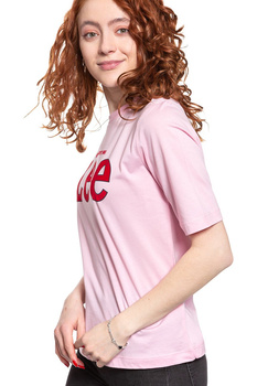 LEE T SHIRT DAMSKI TEE FROST PINK L43RAIMC 112109735