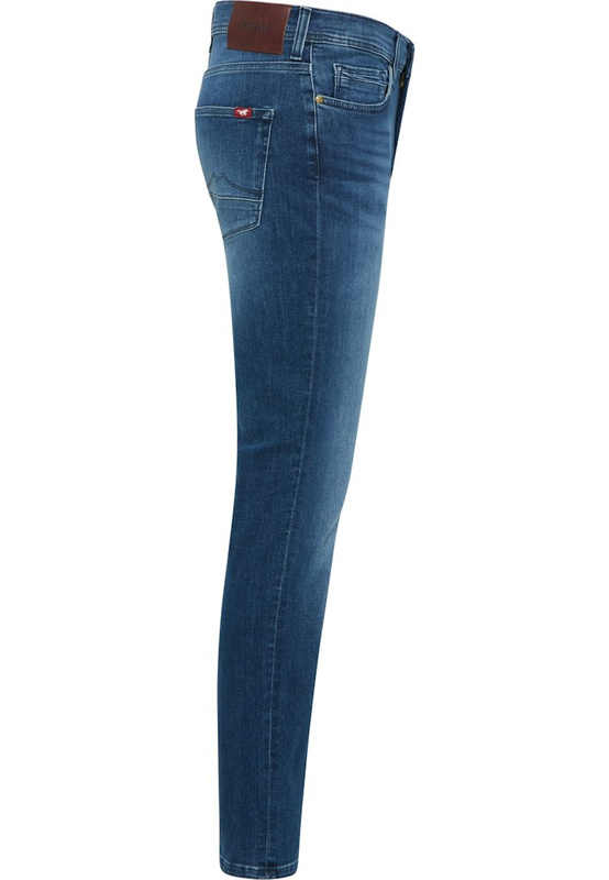 Męskie Spodnie Jeansowe Mustang Style Vegas Slim Denim Blue 1014857 5000 883