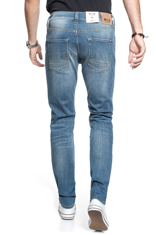 SPODNIE MĘSKIE MUSTANG VEGAS DENIM BLUE 1010090 5000 683