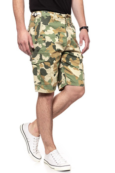 SPODENKI LEE FATIGUE SHORTS CAMOUFLAGE L73BCW03 112120343