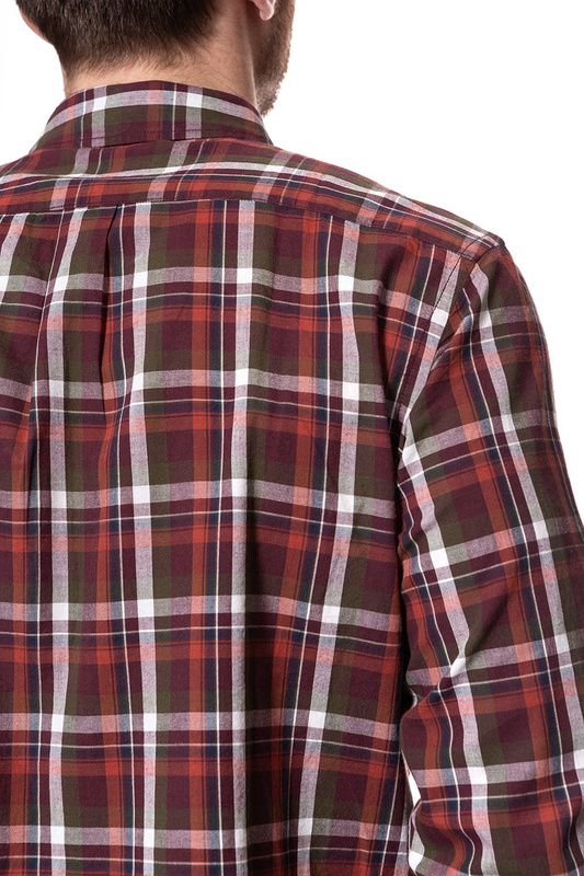 WRANGLER LS BUTTON DOWN SHIRT BOSSA NOVA W5874NQDQ
