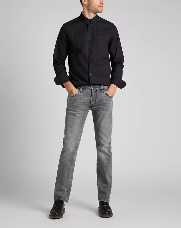 LEE DAREN ZIP FLY MĘSKIE SPODNIE JEANSOWE MID WORN MAGNET L707PYMO 112118355