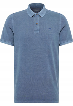Męski T-Shirt Mustang Style Pablo PC Polo Insignia Blue 1016297 5230