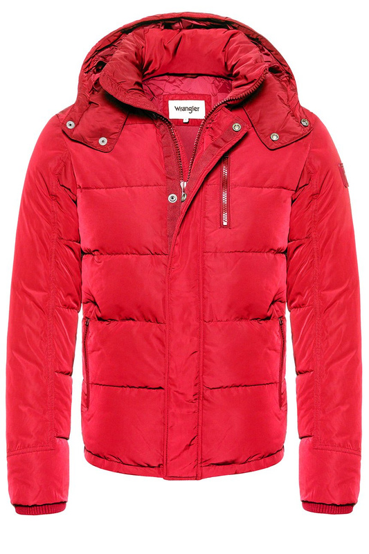 KURTKA ZIMOWA WRANGLER PROTECTOR JACKET SALSA RED W4727W3WN 112129021
