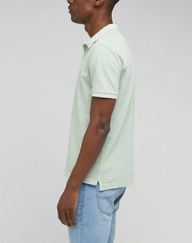 LEE NATURAL DYE POLO MĘSKA KOSZULKA POLO POLÓWKA DUSTY JADE L65CQS41 112331347