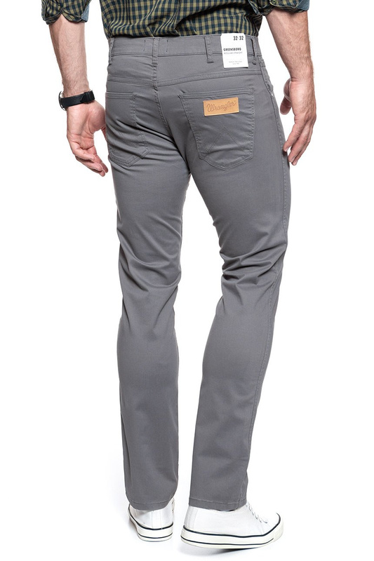 WRANGLER SPODNIE MĘSKIE GREENSBORO QUIET GREY W15QWA172 112127115