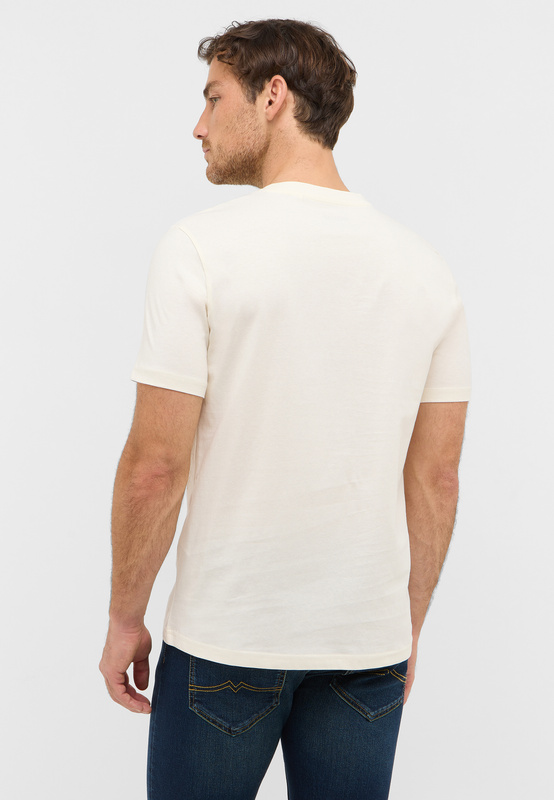 Męski T-Shirt Mustang Style Austin Whisper White 1016868 2013