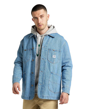 LEE LOOSE LOCO JACKET MĘSKA KURTKA JEANSOWA VINTAGE STONE L88SGAGI 112326386