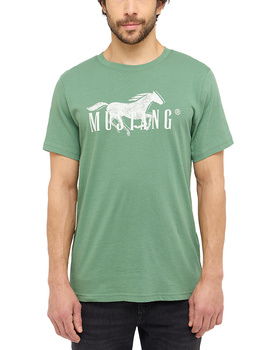 Męski T-Shirt Mustang Style Austin Dark Ivy 1016279 6326