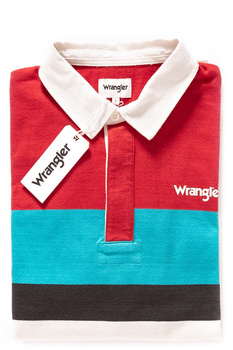 WRANGLER LS RUGBY POLO OFFWHITE W7C22GS02 112131653