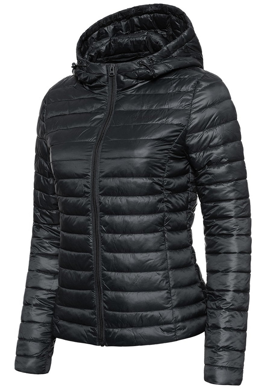 DAMSKA KURTKA PRZEJŚCIOWA WRANGLER NYLON JACKET BLACK W4082YN01 112128710