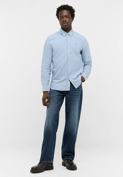 Męska Koszula Mustang Style Edinburg Bluestone 1016952 5180