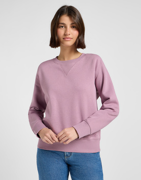 DAMSKA BLUZA LEE RAGLAN CREW SWS PLUMBERRY 112371294