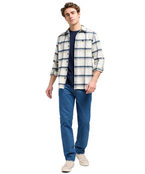 MESKA KOSZULA LEE MERCANTILE SHIRT VINTAGE ECRU JASPE PLAID 112370571