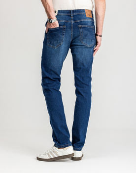 Męskie Spodnie Jeansowe Marcus Sebb 2216 Blue ink.  14-200303