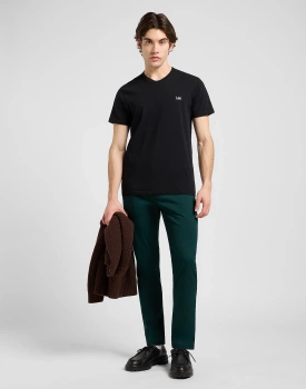 MESKIE SPODNIE LEE SLIM CHINO JADE FOREST 112370610
