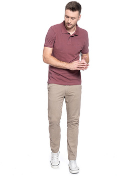 WRANGLER SPODNIE MĘSKIE CHINO DESERT TAUPE W16LSK22G 112127323