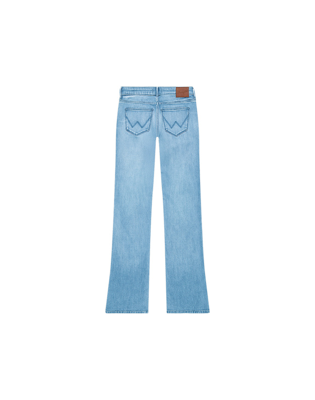 DAMSKIE SPODNIE WRANGLER BOOTCUT PALE & WORN 112364509