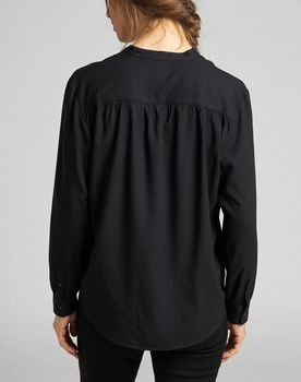 LEE ESSENTIAL BLOUSE DAMSKA KOSZULA DŁUGI RĘKAW BLACK L45EJU01 112140152