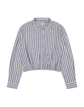 DAMSKA KOSZULA LEE ELASTICATED SHIRT SURF BLUE STRIPE 112363503