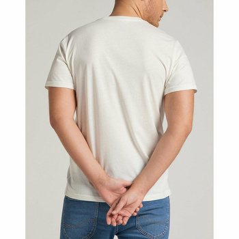LEE SMALL TRIANGLE TEE MĘSKA KOSZULKA T-SHIRT OFF WHITE L63VFQMK 112140474