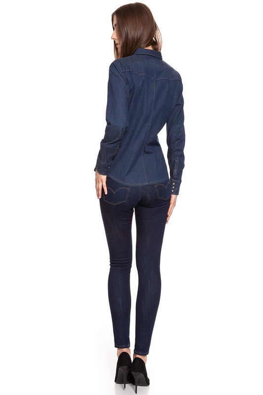 WRANGLER SLIM WESTERN DARK INDIGO W51473V1E