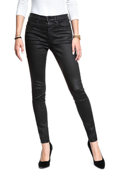 WRANGLER HIGH RISE SKINNY COATED BLACK W27HWT067 112128139