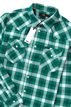 KOSZULA LEE WESTERN SHIRT EVERGREEN L643GIEB 112115349