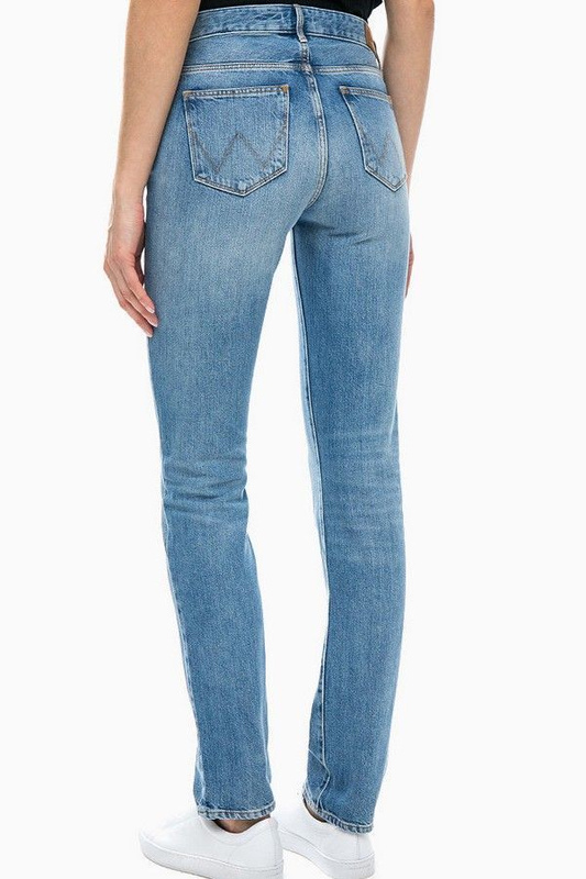 WRANGLER STRAIGHT DAMSKIE SPODNIE JEANSOWE FIJI W28TFH127 112128492