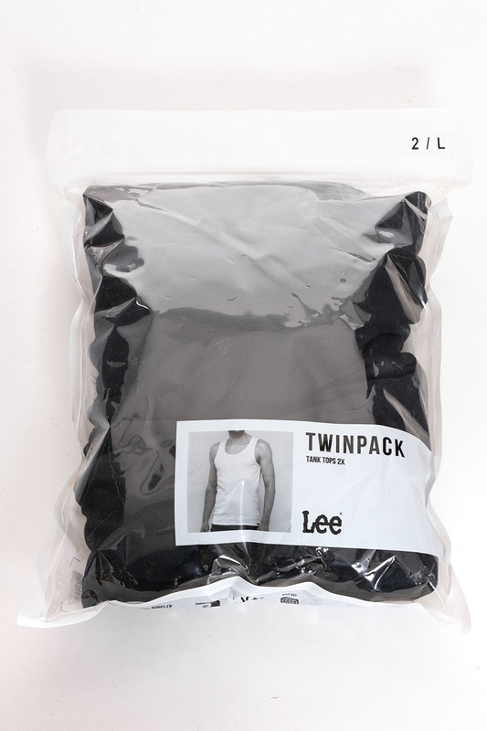 LEE TWIN PACK TANK BLACK L65ZBB01 112116287