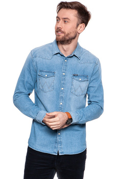WRANGLER WESTERN DENIM SHIRT LIGHT USED W5973LWZ6 112129838