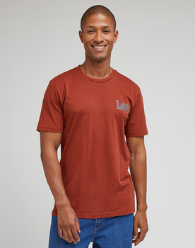LEE ESSENTIAL TEE MĘSKA KOSZULKA T-SHIRT LOGO SWEET MAPLE 112342481 LL96014970