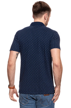 LEE POLKADOT POLO DEEP INDIGO L60UPZPS