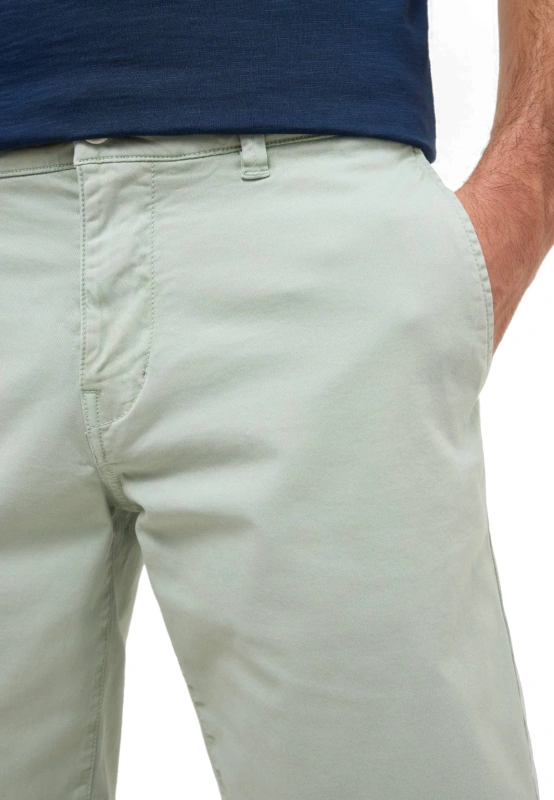 Męskie Szorty Mustang Style Amsterdam Shorts Frosty Green 1016450 6180