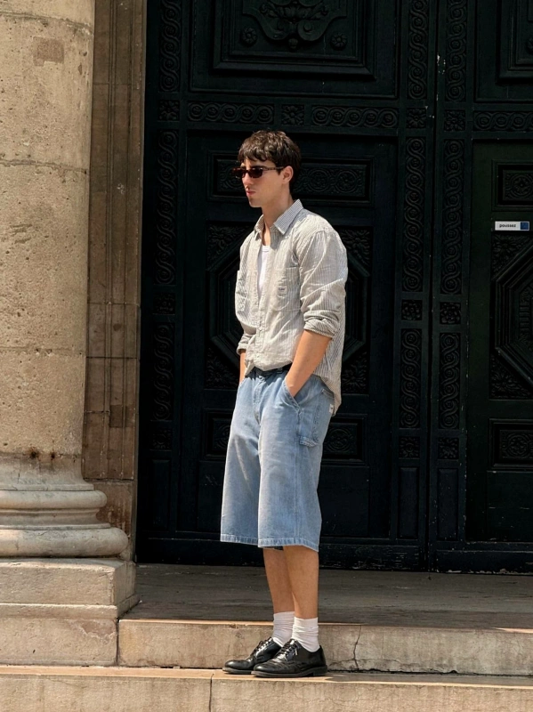 MESKA KOSZULA LEE WORKWEAR SHIRT 2.0 ECRU 112364149