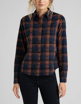 LEE ESSENTIAL REGULAR SHIRT DAMSKA KOSZULA WASHED BLUE L46AGULR 112110717