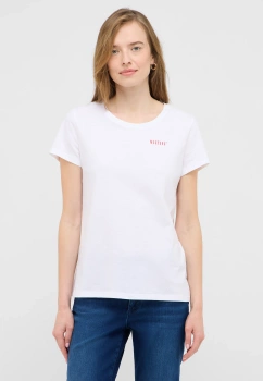 Damski T-Shirt Mustang Style Alma General White 1016748 2045